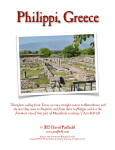 The Biblical City of Philippi, Greece