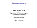 Anticonvulsants - LSU School of Medicine