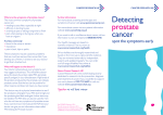 Detecting prostate cancer - Cancer Research UK Publications