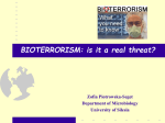 Bioterroryzm - Baltic University Programme