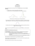 Section 2.2 Normal Distributions Normal curves Normal