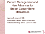 Current Management and New Advances for Breast cancer Bone