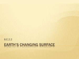 Earths Changing Surface