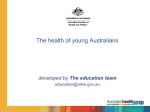 The health of young Australians (1.7MB PPT)