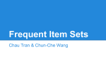 Frequent Item Sets