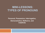 Pronoun PowerPoint 11.15.11