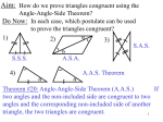 AAS Theorem - Math Story