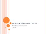 Monte Carlo simulation