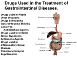 Drugs Used in the Treatment of Gastrointestinal Diseases