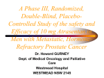 A Phase III, Randomized, Double-Blind, Placebo