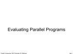 Chapter 2: Evaluate Parallel Program