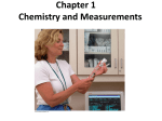 Chapter 1 Chemistry and Measurements