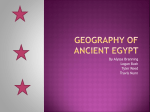 Geography and ancient egypt