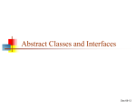 Abstract classes slides