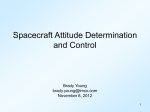 Spacecraft Guidance, Navigation and Control “Getting Where You