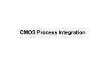 1.0 um CMOS Process Integration