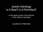 Jewish Astrology Is It Real? Is It Permitted?