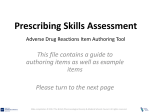 PSA Questions Adverse Drug Reactions Template
