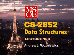 CS-2852 Data Structures