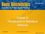 Chapter 8: Introduction to Statistical Inference