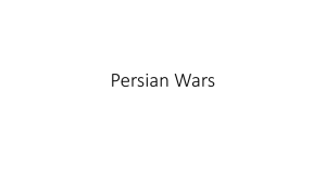 Persian Wars Power Point