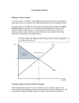 Consumer Surplus