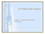 E E 2440 Circuits I