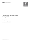 Chronic heart failure in adults: management
