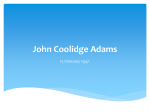 John Coolidge Adams - Woodlawn School Wiki