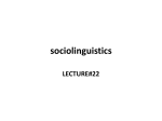 22st lecture