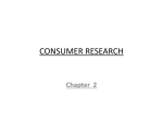 CONSUMER RESEARCH