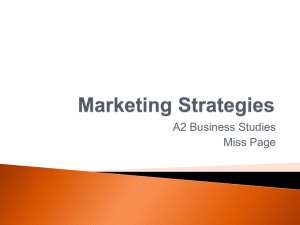 Marketing Strategies - your own free website
