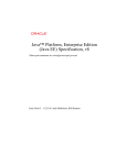 Java™ Platform, Enterprise Edition (Java EE)