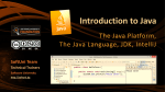 Introduction to Java