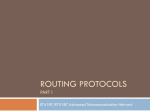Routing protocols