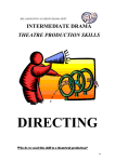 directing - Bellahouston Academy