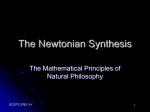 The Mathematical Principles of Natural Philosophy