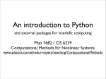 An introduction to Python