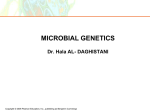 MICROBIAL GENETICS