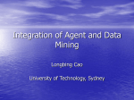 Agent and Data Mining - University of Technology Sydney