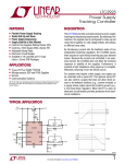 LTC2923 – Power Supply Tracking Controller