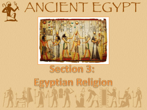 Egyptian Religion