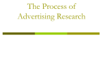 The Nature of Advertising Research