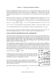 Chapter 9 – Sampling Distribution Models