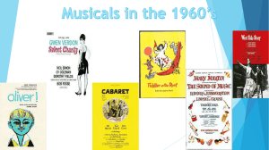 Musicals in the 1960`s Broadway
