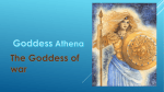 Goddess Athena - Warstones Primary School