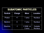 3. atomic structure