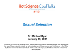 Sexual Selection - Environmental Science Institute