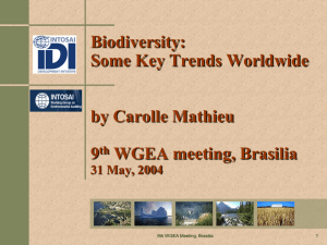 What is biological diversity? - Working Group on Environmental