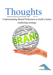 Understanding Brand Preference to build a better marketing strategy